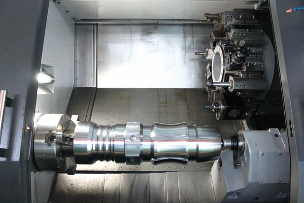 Heavy-Duty Live Tool Turret + C-Axis Control